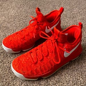 Nike KD 9 Red White Size 10.5